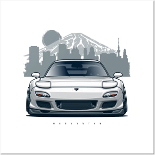 rx7 face Posters and Art